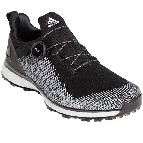 adidas Mens Forgefiber Boa Spikeless Golf Shoes, 